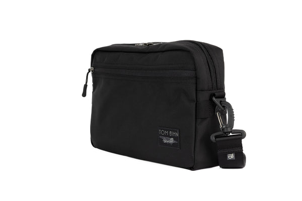 The Side Hustle in Black Ballistic with grey label.